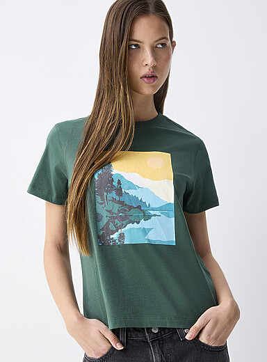 Printed tee <b>Relaxed fit</b>