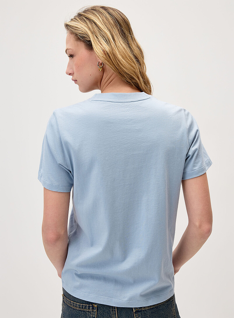 Twik: Le t-shirt imprim&eacute; <b>Coupe d&eacute;contract&eacute;e</b> P&ecirc;che pour femme