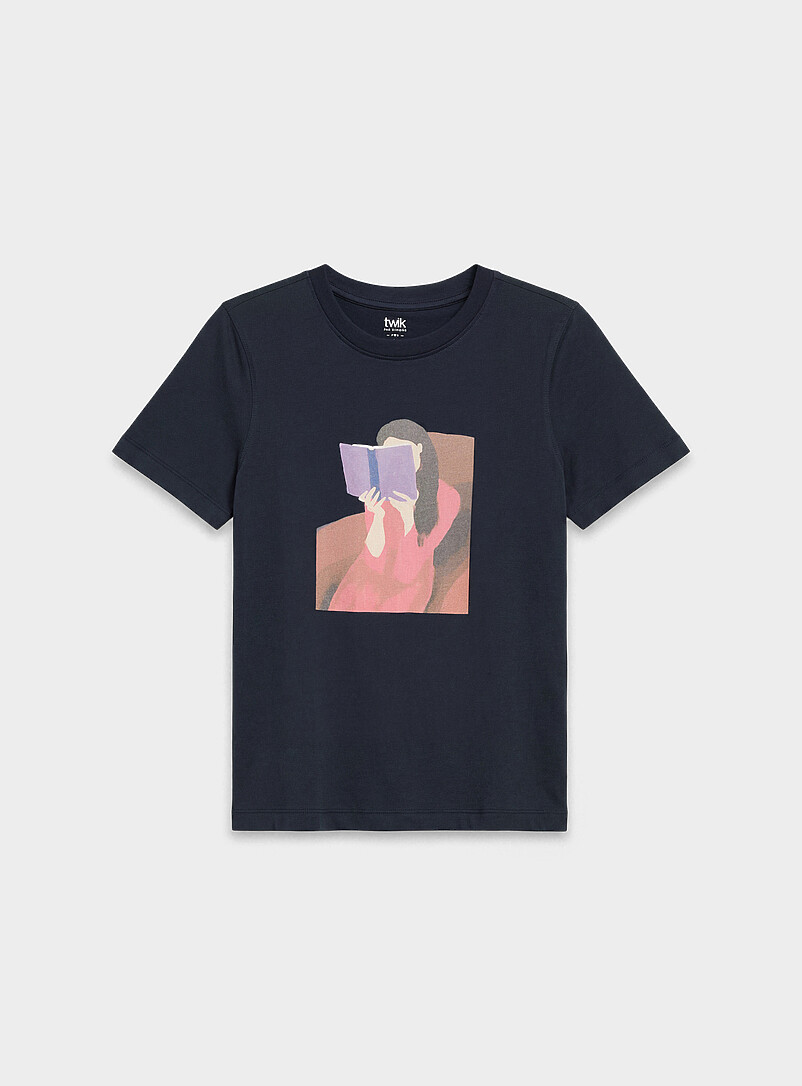 Printed tee Relaxed fit | Twik | | Simons