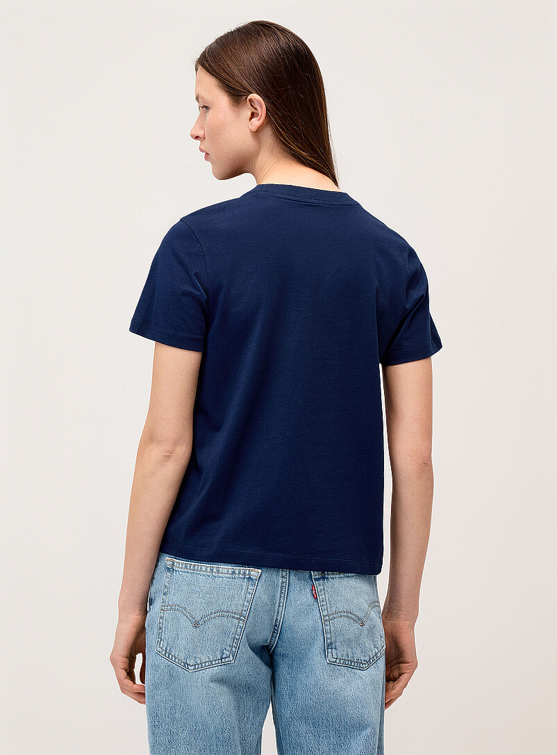 Twik: Le t-shirt imprim&eacute; <b>Coupe d&eacute;contract&eacute;e</b> P&ecirc;che pour femme