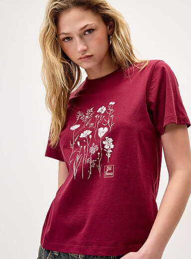 Printed tee <b>Relaxed fit</b>