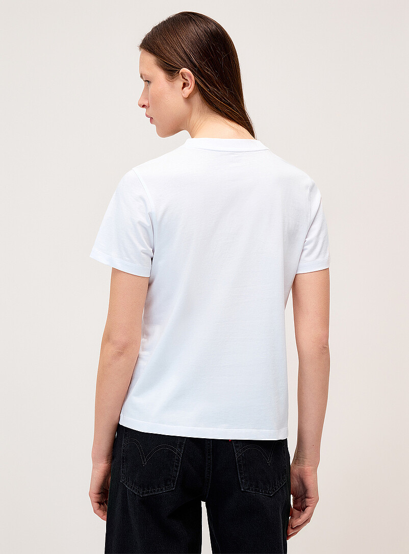 Twik: Le t-shirt imprim&eacute; <b>Coupe d&eacute;contract&eacute;e</b> P&ecirc;che pour femme