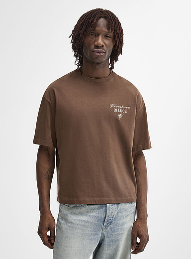 Summer embroidery T-shirt <b>Oversized fit</b>