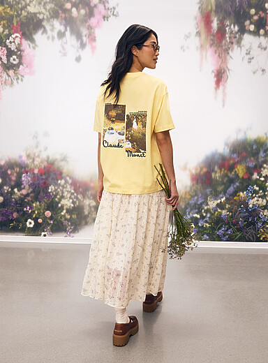 Le t-shirt Le D&eacute;jeuner Coupe ample <b>Collection En hommage &agrave; Claude Monet</b>