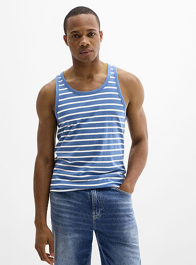 Sailor-stripe tank <b>Standard fit</b>