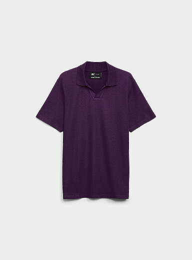 Le polo col Johnny gaufr&eacute;