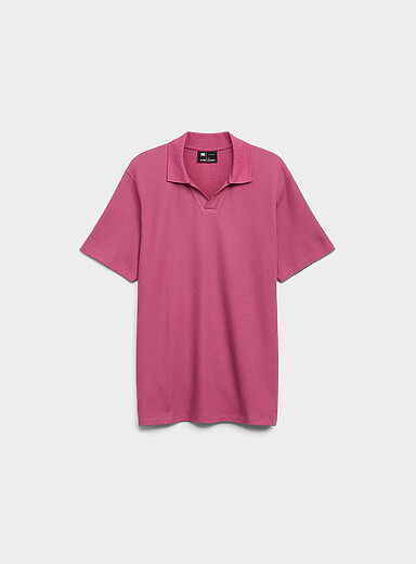 Le polo col Johnny gaufr&eacute;