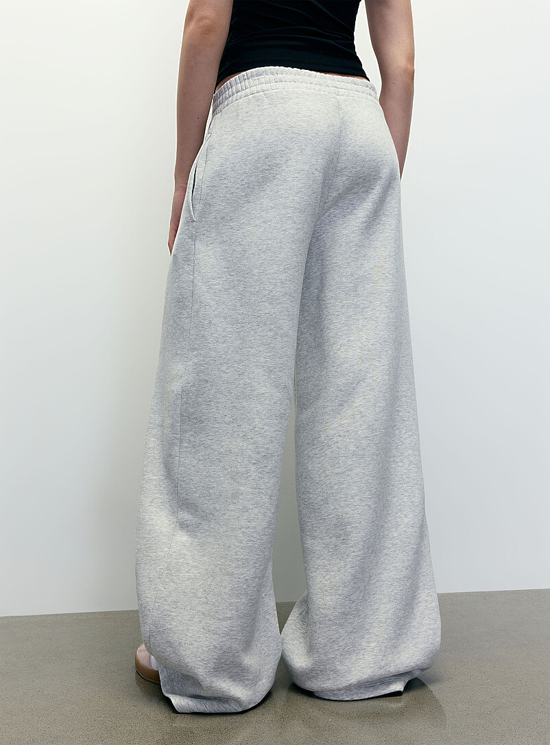 Flared-leg fleece pant | Twik | Shop Women%u2019s Wide-Leg Pants