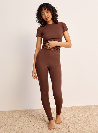Le legging pyjama taille haute minic&ocirc;tes