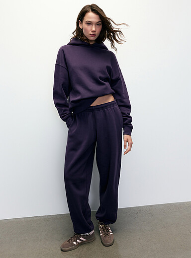Fleece hoodie <b>Relaxed fit</b>
