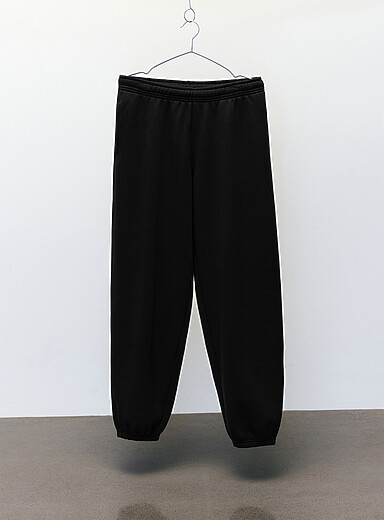 Le jogger molleton jambe ample