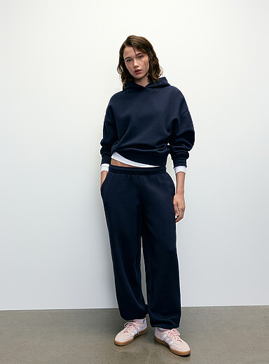 Oversized fleece joggers
