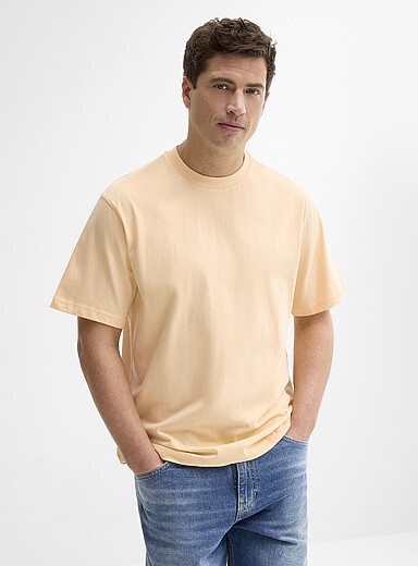 Organic cotton jersey T-shirt <b>Boxy fit</b>