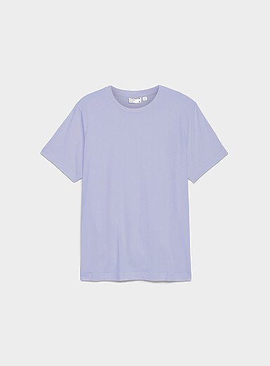 Le t-shirt uni pur coton biologique <b>Coupe ajust&eacute;e</b>
