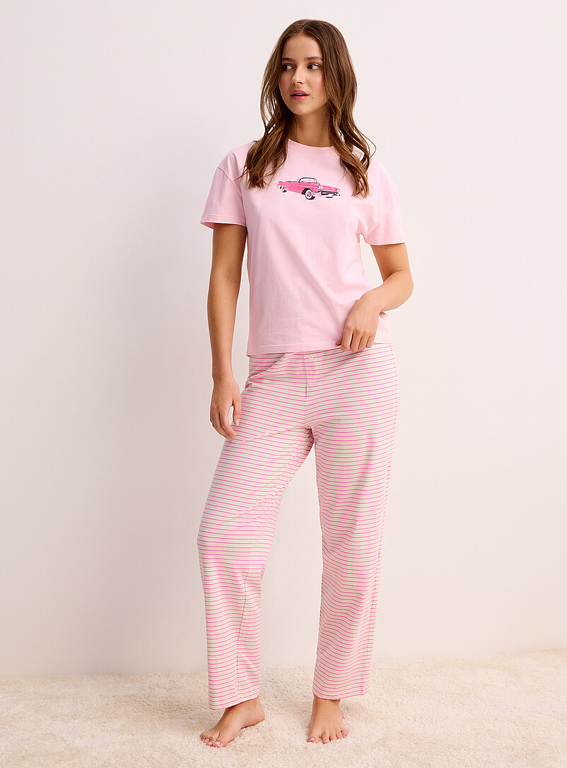 Straight-Leg Stretch Pyjama Pant