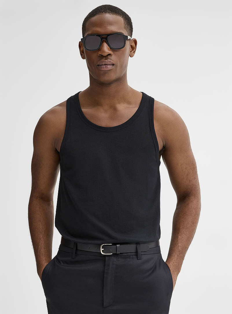 100% organic cotton tank Standard fit product image (primary)