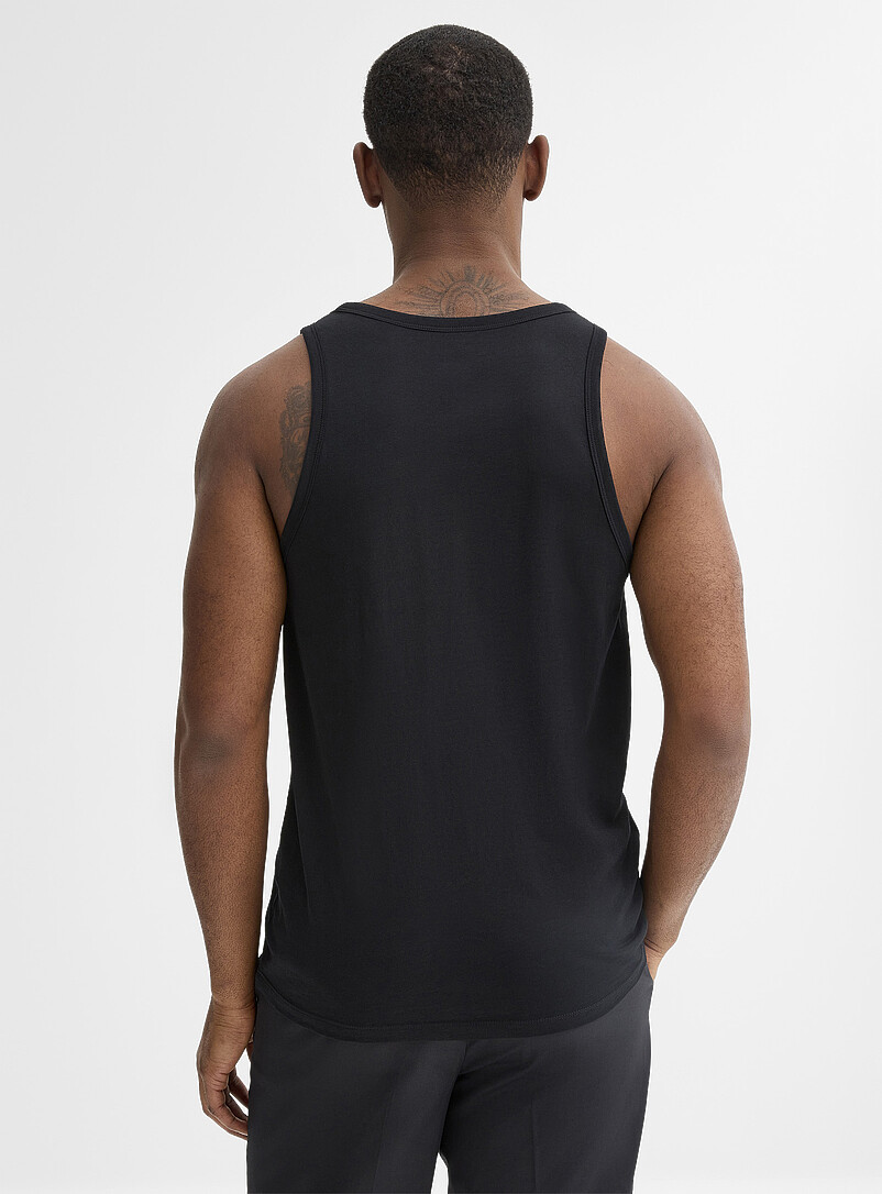 100% organic cotton tank Standard fit product image 2