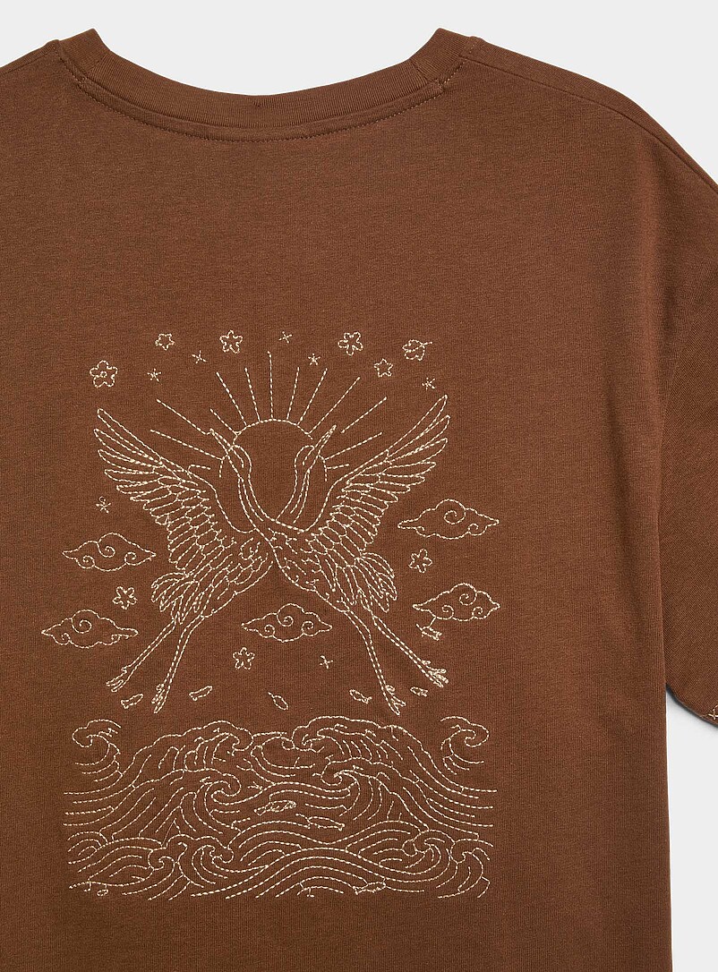 Exotic embroidery T-shirt product image 2