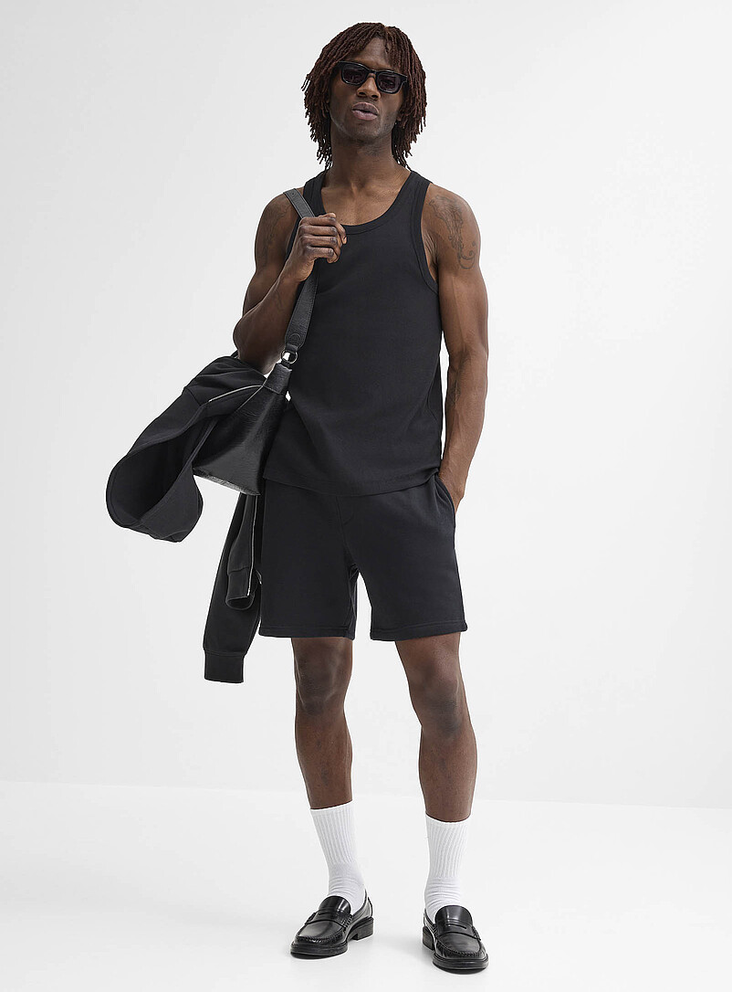Ribbed stretch jersey tank product image 3