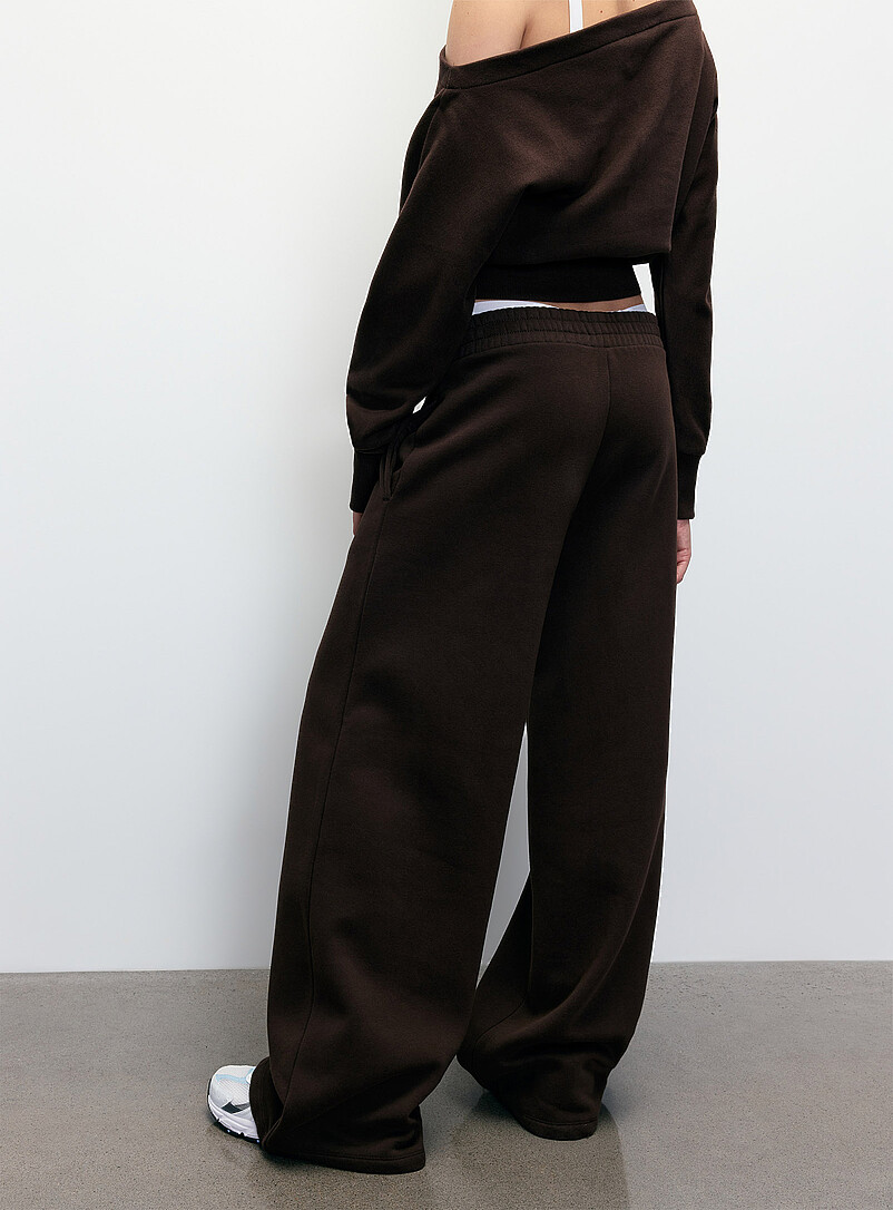 Flared-leg fleece pant product image 3