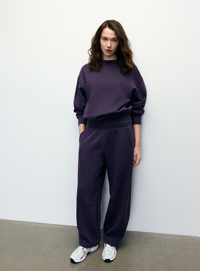 Crew neck fleece sweatshirt Relaxed fit product image (primary)