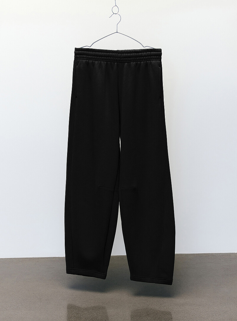 Barrel-leg fleece pant product image (primary)