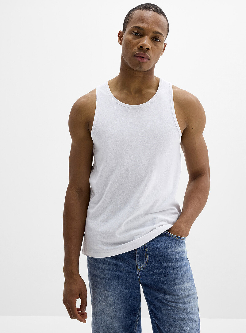 Hemp And Organic Cotton Tank Slim Fit