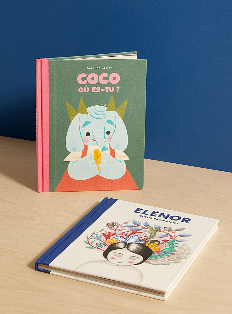 Monsieur Ed Assorted Coco, où es-tu? and Élénor children's books Set of 2 books