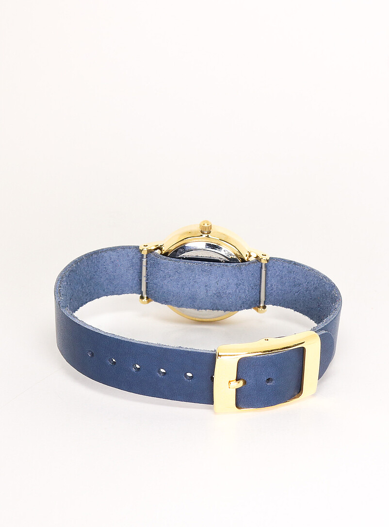 Chikiboom: La montre bo&icirc;tier dor&eacute; 26 mm Femme Noir