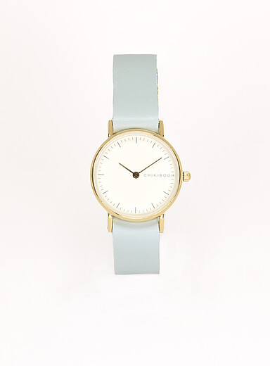 Chikiboom: La montre bo&icirc;tier dor&eacute; 26 mm Femme Noir