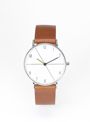 Chikiboom: La montre bo&icirc;tier 36 mm Homme Kaki - Sauge - Olive