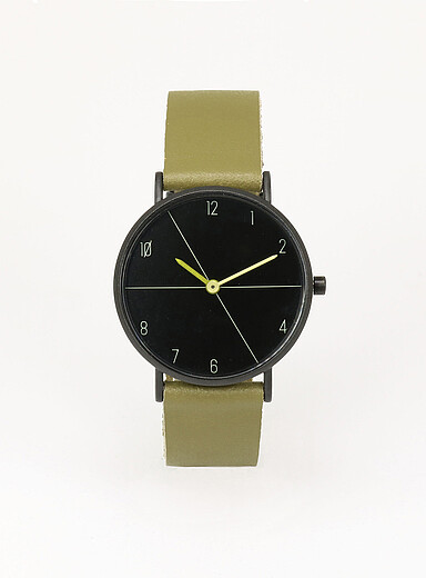 La montre bo&icirc;tier 36 mm Homme