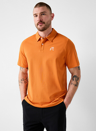 Fairway embroidery logo golf polo
