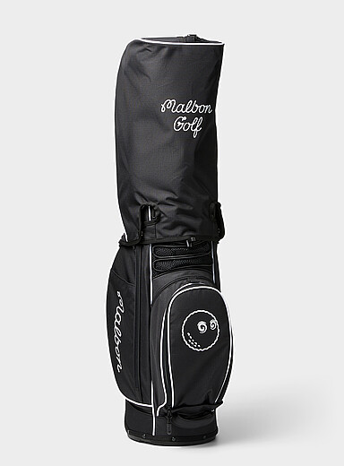 Malbon footed golf bag