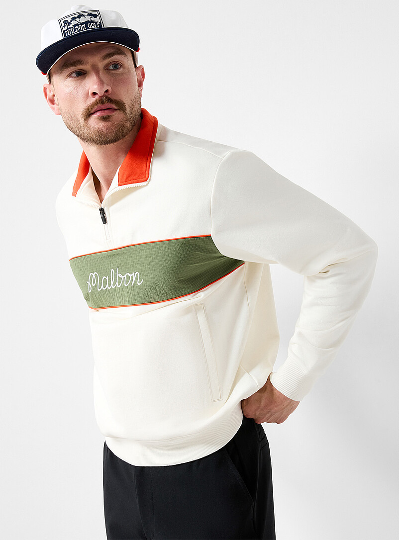 Torrey Pines Zip-Collar Sweatshirt