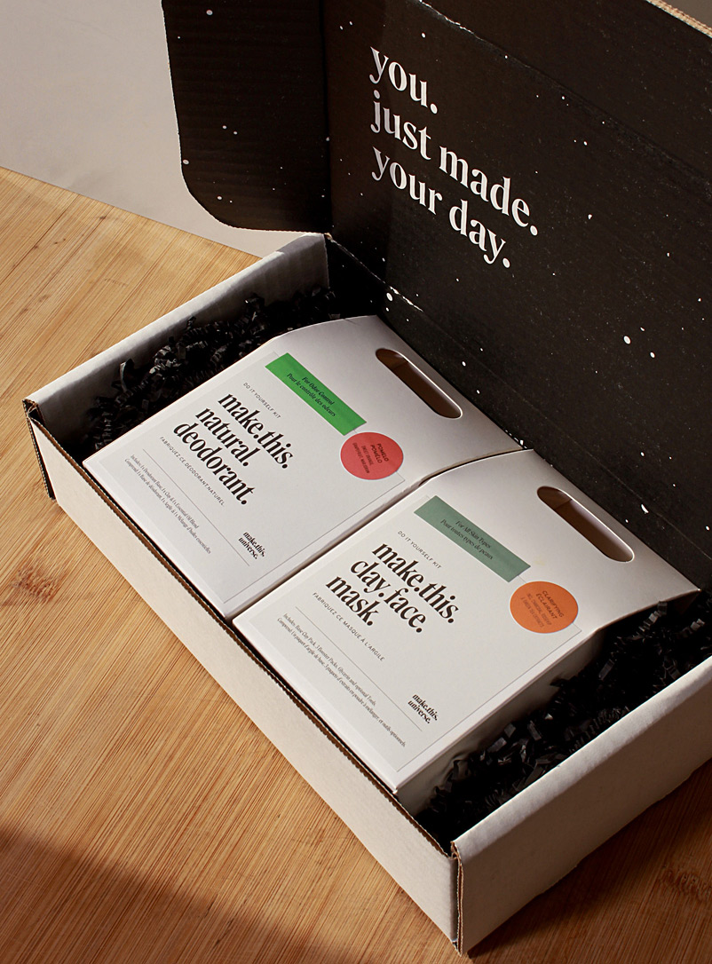 Make This Universe Clarifying Skincare product-making kit Makes 2 products