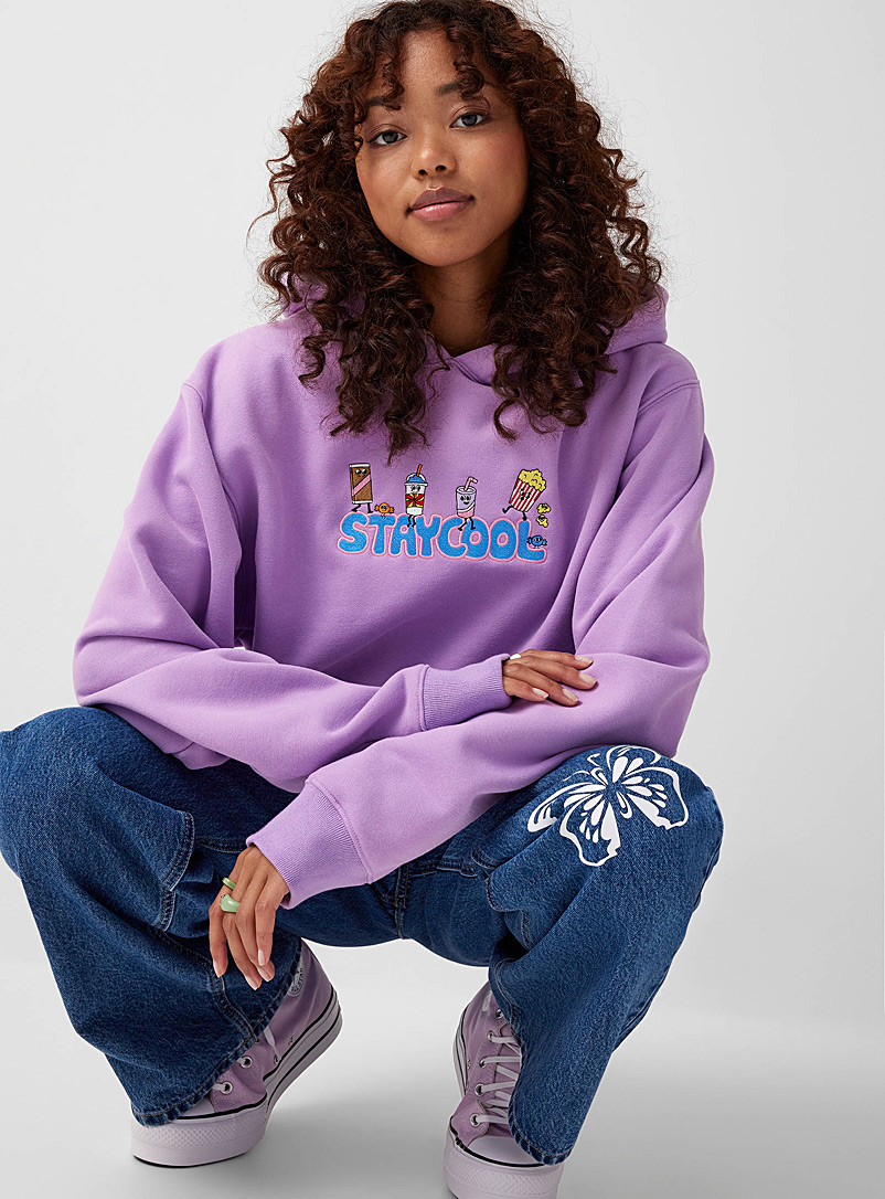 STAYCOOLNYC Lilacs Theatre hoodie for women