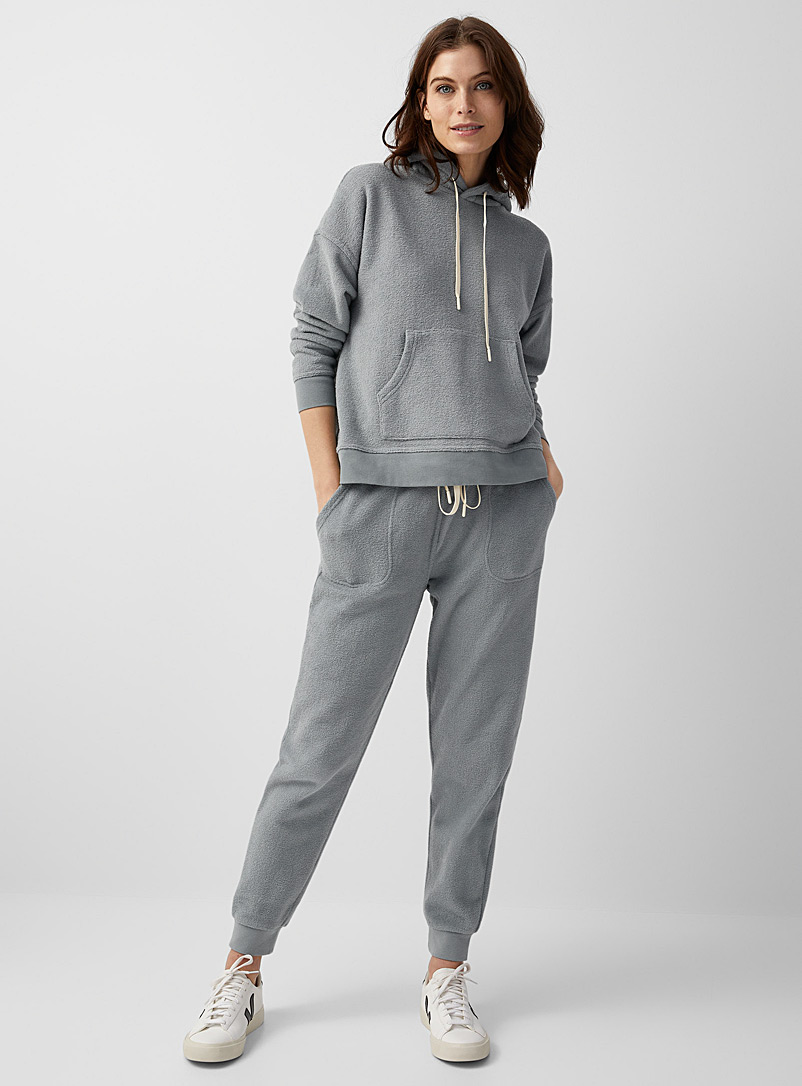 Outerknown Blue Hightide terry joggers for women