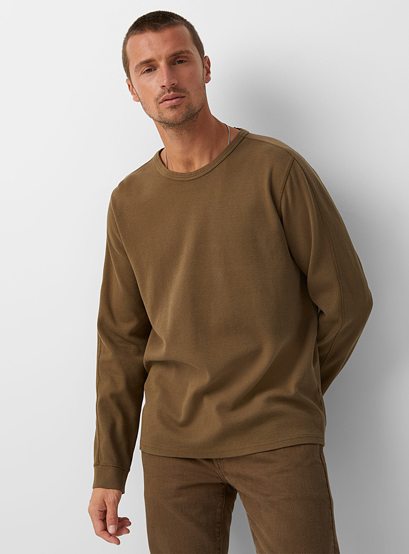 Camp waffle thermal T-shirt, Outerknown, Men's T-Shirts, Tank Tops &  Polos