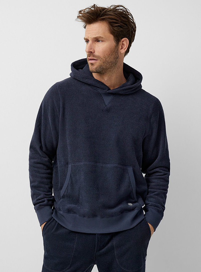Outerknown Marine Blue Hightide terry hoodie for error