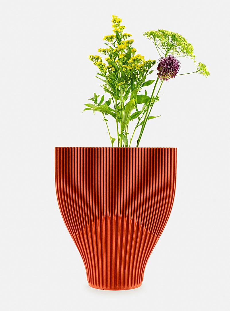 Cyrc.: Le vase à vies multiples Fluke 26 cm de hauteur Rouge