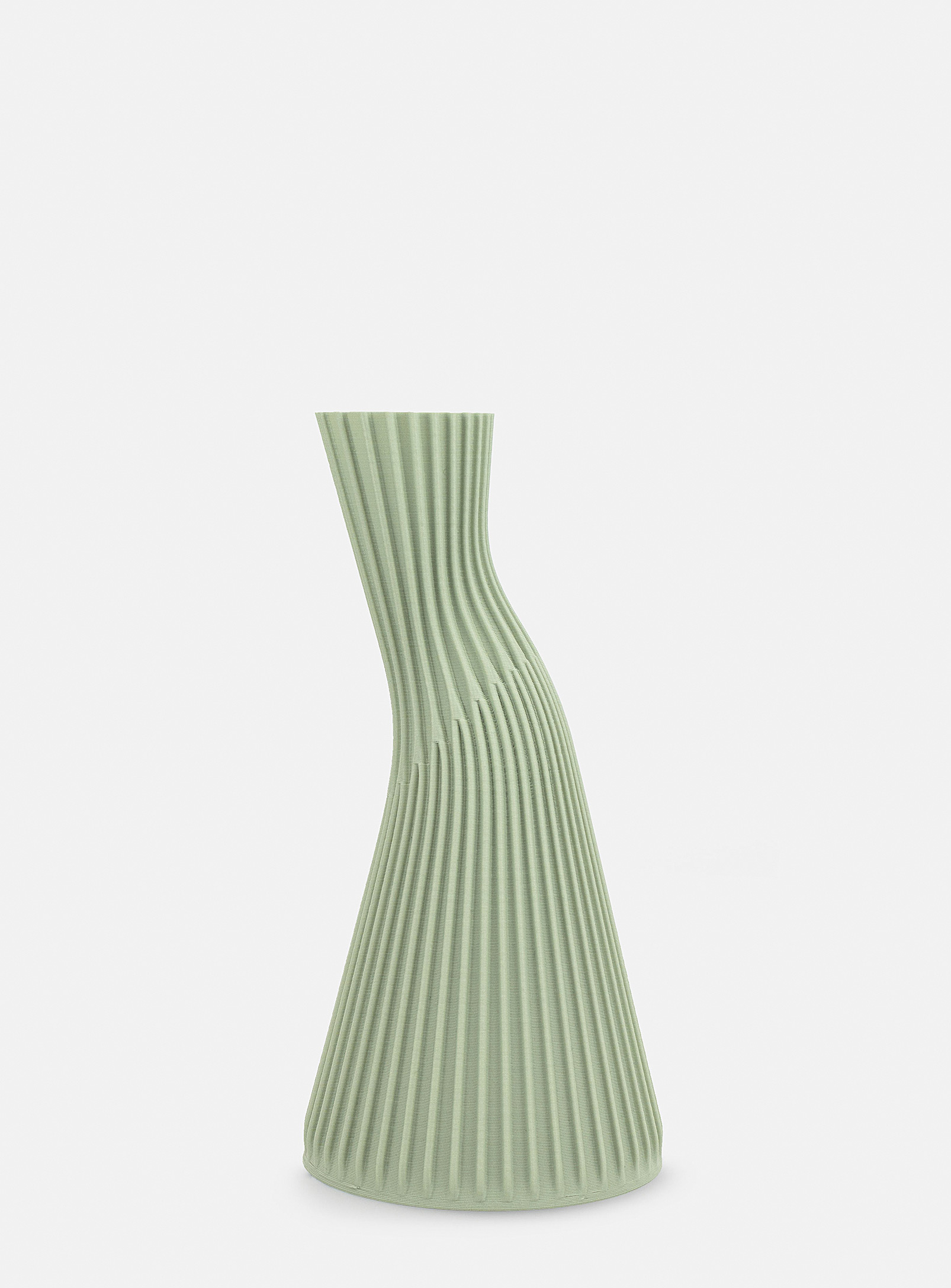 Cyrc. Conan Multiple Life Vase 26 Cm Tall In Mossy Green