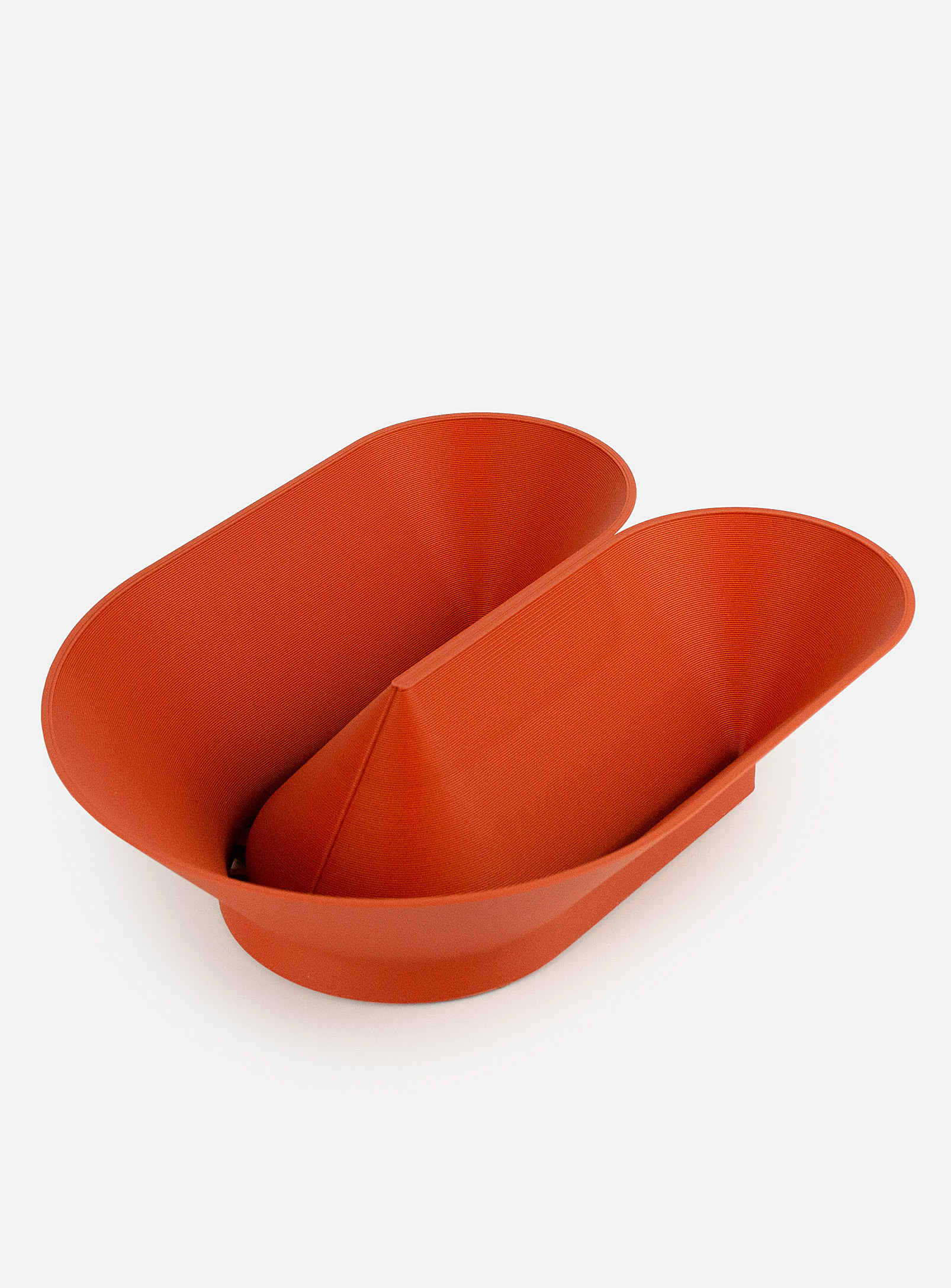 Cyrc. U Multiple Life Fruit Bowl In Red