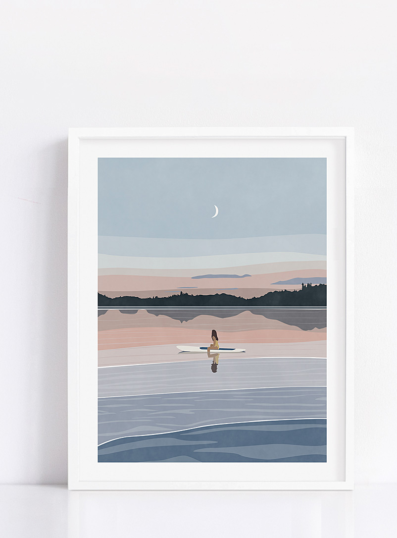 Les barbos illustrations Assorted Dusk art print See available sizes