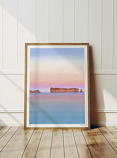 Perc&eacute; art print 16 x 20 in