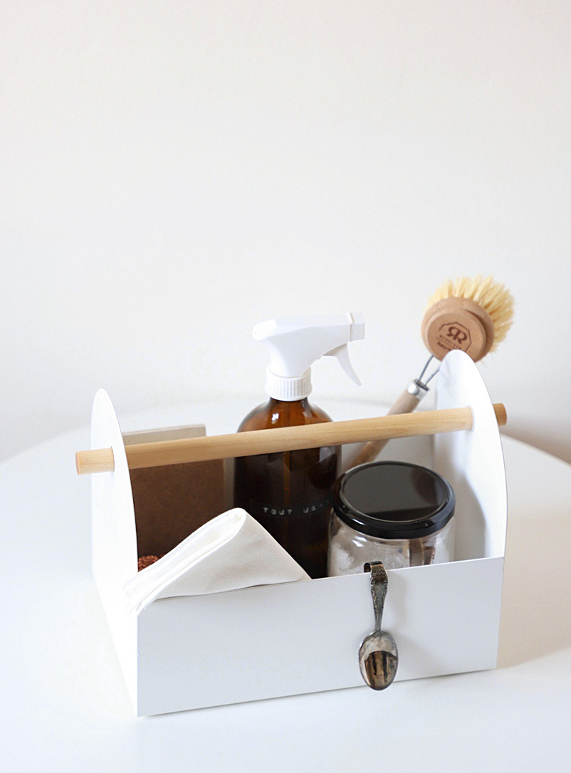 Studio Maisonnette: Le coffre de rangement multifonction Blanc
