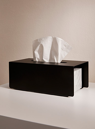 Minimalist tissue box cover