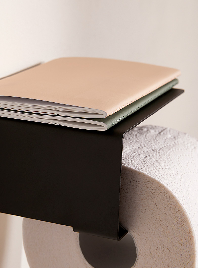 Studio Maisonnette Black Minimalist toilet paper holder