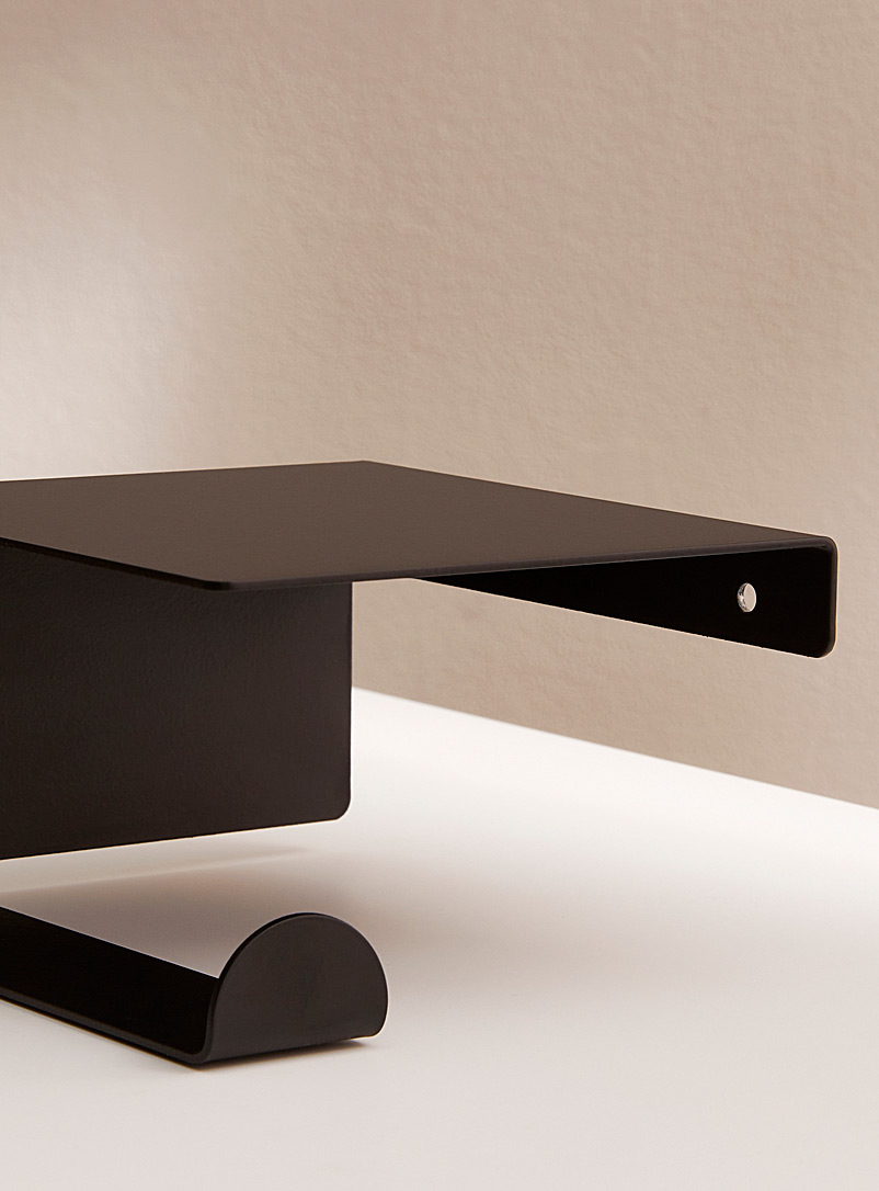 Studio Maisonnette Black Minimalist toilet paper holder