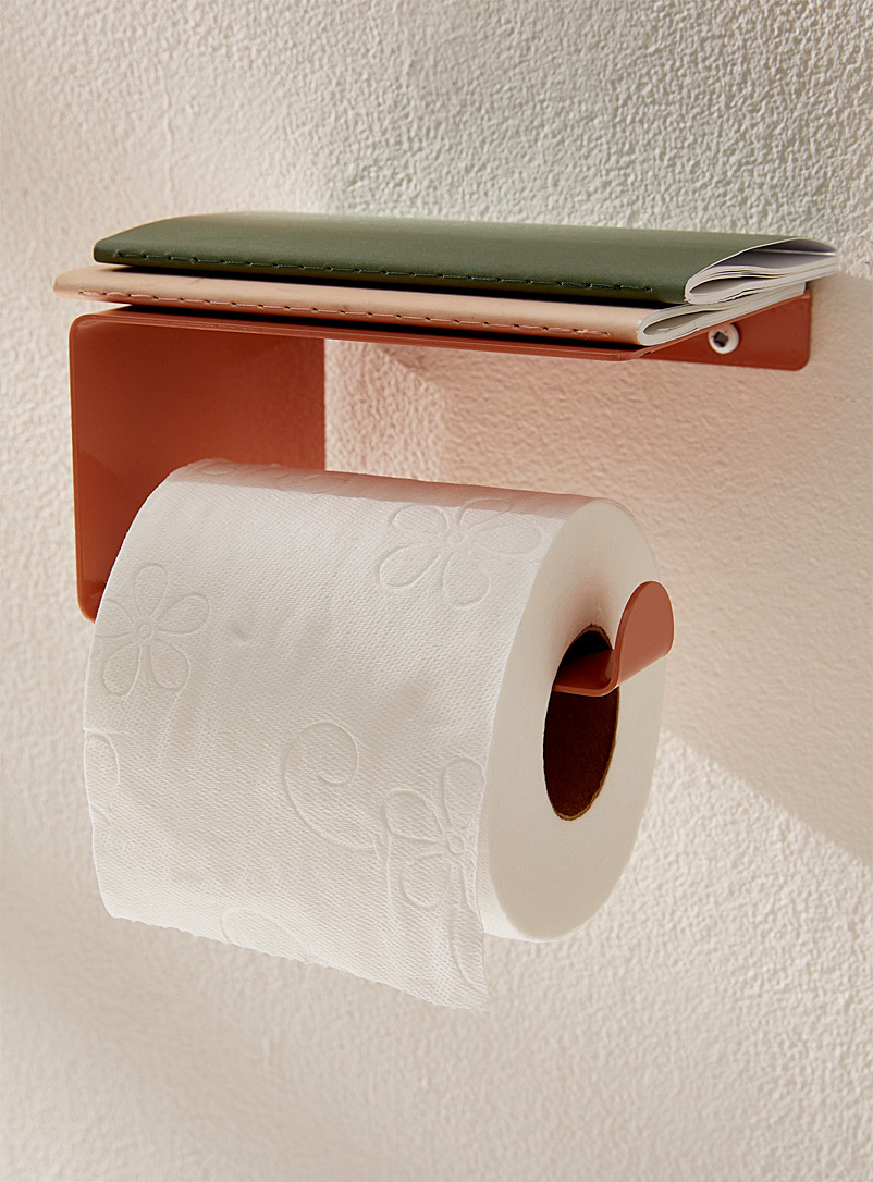 Studio Maisonnette Dusky Pink Minimalist toilet paper holder